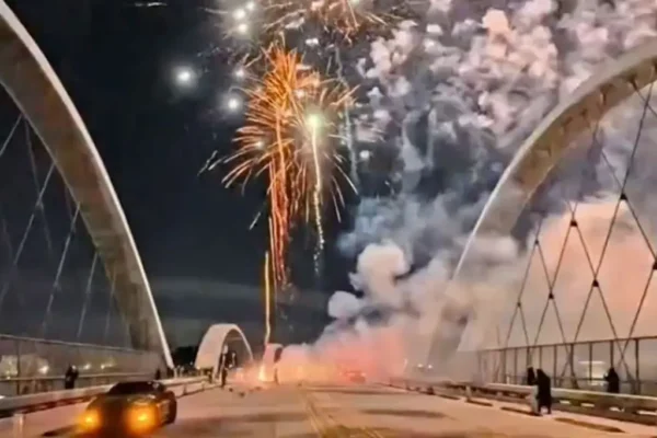 Illegal Fireworks Ignite Safety Concerns on Los Angeles’ Sixth Street Bridge