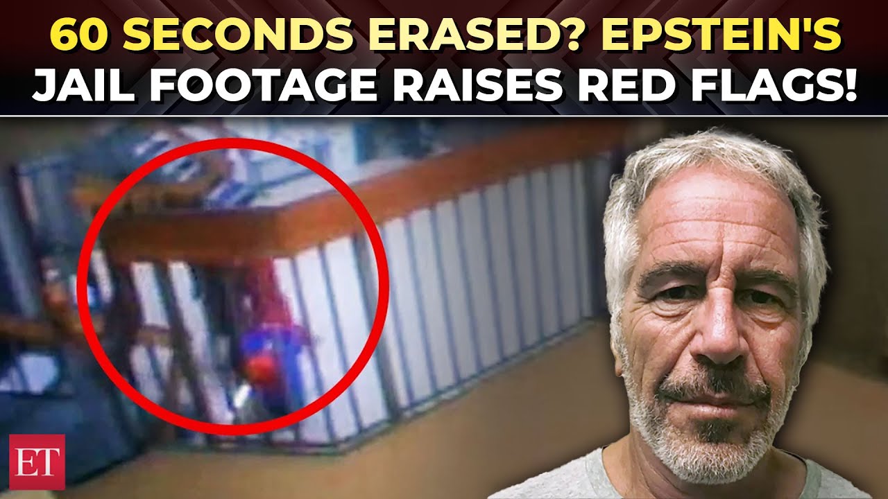 Mystery of the missing minute from Epstein jail video solved